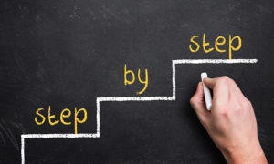 Step by step of getting sober