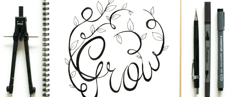 addiction compassion calligraphy