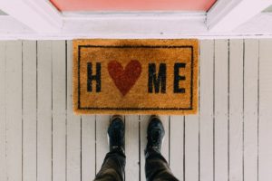 Sober Living Home Welcome Mat